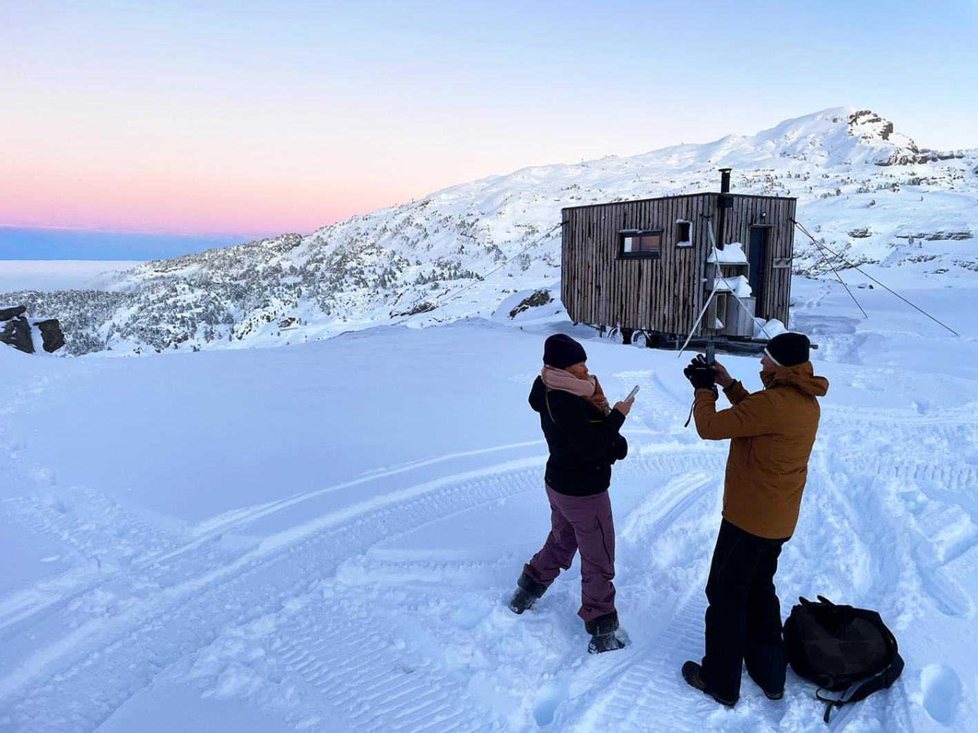 Atipic Lodge Arette Exteriér fotografie